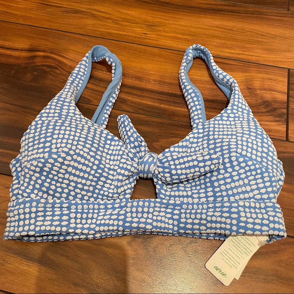 Aerie Blue Bikini Top